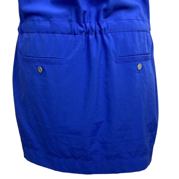 Rachel Roy Blue Drop Waist Halter Mini Dress - Picture 7 of 12